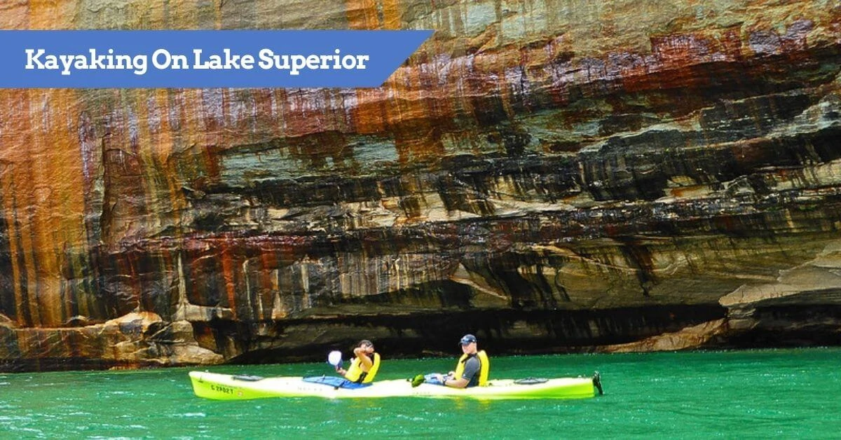 Kayaking On Lake Superior, Michigan